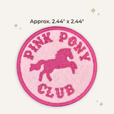 Beast Threads LLC - Pink Pony Club Embroidered Patch