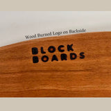 Block Boards - Massachusetts - Cutting Board/Serving Tray/Wall Decor: Large