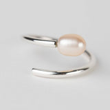 Ten Thousand Villages - Ati Pearl Swirl Silver Ring