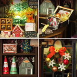 Hands Craft - DIY Miniature House Kit: Christmas Wonderland