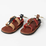 Ten Thousand Villages - * Chappal Mini Sandal Leather Keychain