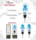 Cota Global - Wine Stopper - Glass Octopus
