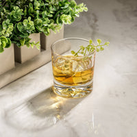 JoyJolt - Radiant Double Old Fashioned Glass Tumbler Drinking Glass
