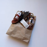 Ten Thousand Villages - * Chappal Mini Sandal Leather Keychain