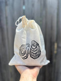 Martini Candle Co. - Oyster Gift Set of 3 Candles. In Handprinted Bag.: Regular
