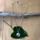 Women's Peace Collection - Mother of Pearl Necklace - Sterling Silver, Indonesia
