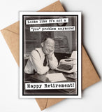 Greeting Cards by Katie Doodle & Gifts by Matchbox Card Co - Funny Retirement Card, Retirement Gifts | Handmade in USA