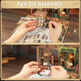 Hands Craft - DIY Book Nook Kit: Owl Bookstore