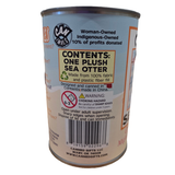 Canned Gifts - Dave the Canned Sea Otter - Eco-Friendly and Recycled Gift: Pop Top Lid