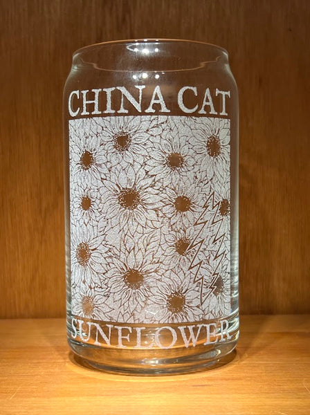 Chinacat Sunflower Can Glass 16 oz