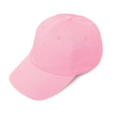 Fashion City - Plain Solid Stone Washed Adjustable Dad Cap: WHITE / ONE SIZE