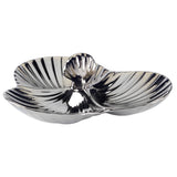 Certified International - Silver Coast 3-D Shell 3 Section Server 11" x 10.5"
