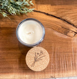 Aster + Indigo Candle Co. - Citrus + Basil Leaves | Summer Candle