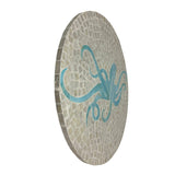 Zeckos - Octopus Lazy Susan 16 Inch Capiz Shell Rotating Tray