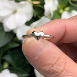 Moonrise Jewelry - R-20 Heart Ring: 7