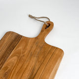 India Handicrafts Inc - Acacia Wood Board with Handle