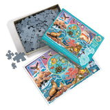 Outset Games and Cobble Hill Puzzles - Ocean Magic (Family) 350pc puzzle