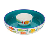 Euro Ceramica Home | ClayBarn - FreshCatch 15" Chip and Dip