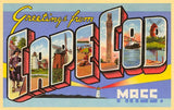 Found Image Press - Greeting Card MA-329 Greetings from Cape Cod, Mass.