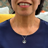 Women's Peace Collection - Celestial Dreams Necklace - Sterling Silver, Indonesia