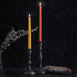 Bluecorn Candles - Beeswax Taper Candles – Dripless & Handmade in USA: Ivory / 8"