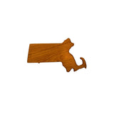 Block Boards - Massachusetts - Cutting Board/Serving Tray/Wall Decor: Large
