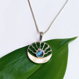 Women's Peace Collection - Celestial Dreams Necklace - Sterling Silver, Indonesia