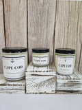 Outer Cape Trading Company - Cape Cod Soy Wax Crackling Wooden Wick Candle bulk wholesale : 2oz