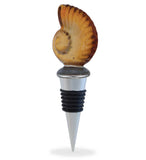 Cota Global - Wine Stopper - Glass Nautilus Sea Shell