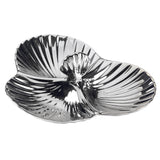 Certified International - Silver Coast 3-D Shell 3 Section Server 11" x 10.5"
