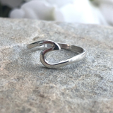 Moonrise Jewelry - R-3 Wave Ring: 7