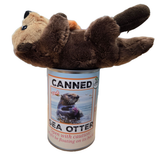 Canned Gifts - Dave the Canned Sea Otter - Eco-Friendly and Recycled Gift: Pop Top Lid