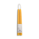 Bluecorn Candles - Beeswax Taper Candles – Dripless & Handmade in USA: Raw / 10"