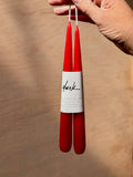Dusk - 9” Candle Stick Set: Periwinkle