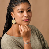 Ten Thousand Villages - Noor Hammered Cuff Bracelet