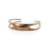 Cape Clasp - Mermaid's Purse Cuff - Ocean Jewelry - Cape Clasp: Silver / Small