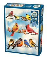 Outset Games and Cobble Hill Puzzles - Birds on a Wire 500pc puzzle