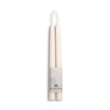 Bluecorn Candles - Beeswax Taper Candles – Dripless & Handmade in USA: Ivory / 10"