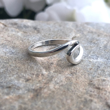 Moonrise Jewelry - R-3 Wave Ring: 8