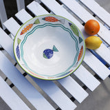 Euro Ceramica | ClayBarnHome - FreshCatch 13" Serving Bowl