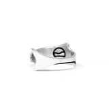 Cape Clasp - Great White Shark Ring - Ocean Jewelry - Cape Clasp: Sterling Silver / Small (7.5)