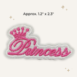 Beast Threads LLC - Princess Embroidered Patch- RTS