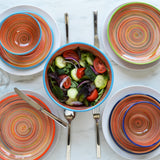 Euro Ceramica Home | ClayBarn - Exclusive for Faire - Raia Cereal Bowls: Blue