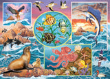 Outset Games and Cobble Hill Puzzles - Ocean Magic (Family) 350pc puzzle