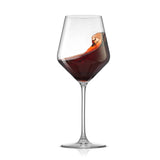 JoyJolt - Layla Crystal Stemmed Red Wine Glasses, 17 Oz : Lead-Free Crystal