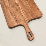 India Handicrafts Inc - Acacia Wood Board with Handle