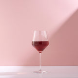 JoyJolt - Layla Crystal Stemmed Red Wine Glasses, 17 Oz : Lead-Free Crystal