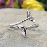 Moonrise Jewelry - R-64 Whale Tails Ring: 6